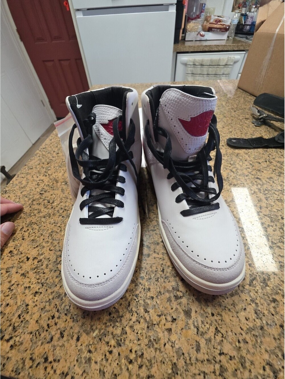 Nike Air Jordan 2 Retro SE Nina Chanel Abney Size 9 White Shoes